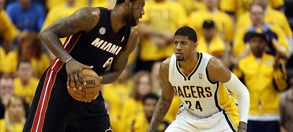 Lebron James and Paul George