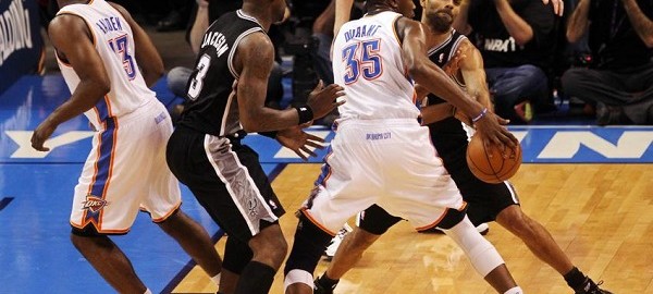 Spurs vs Thunder Basketball