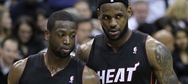 Dwyane Wade and Lebron James