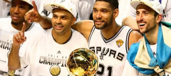 San Antonia Spurts NBA Finals Winner