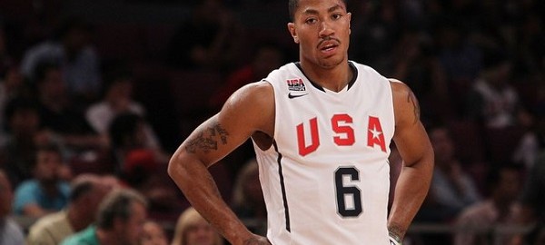 Derrick Rose on Team USA