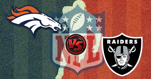 Denver Broncos vs Oakland Raiders 12/24/18 NFL Odds