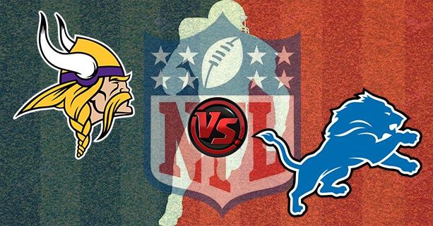 Minnesota Vikings vs Detroit Lions 12/23/18 NFL Odds