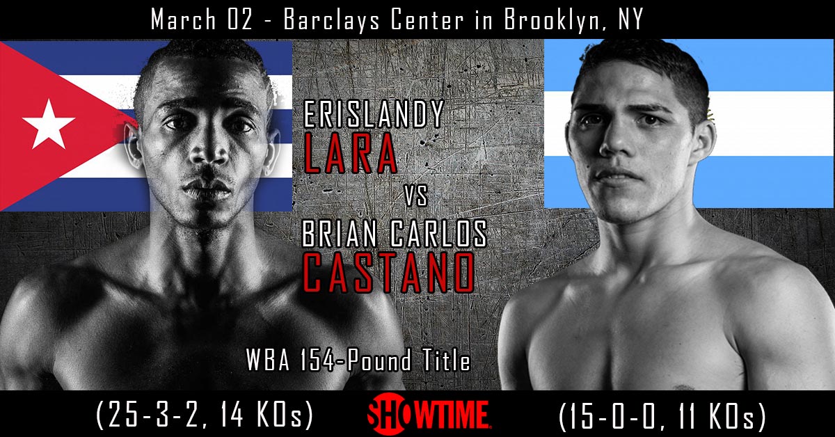 Erislandy Lara vs Brian Carlos Castano Prediction and Pick