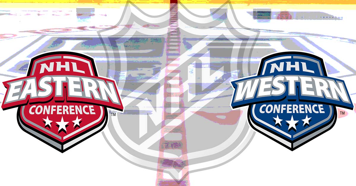 NHL Eastern and Western Conference Logo