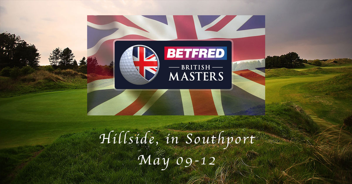 2019 BetFred British Masters Logo an British Flag