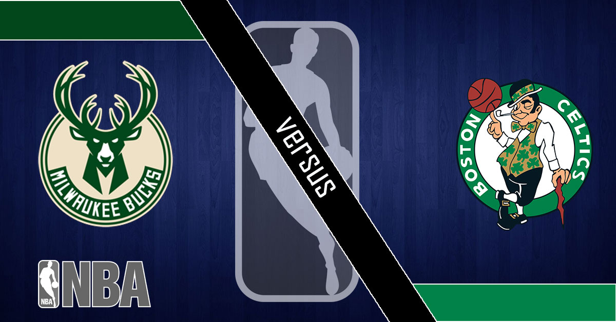 Milwaukee Bucks vs Boston Celtics Logo- Playoffs Game 3