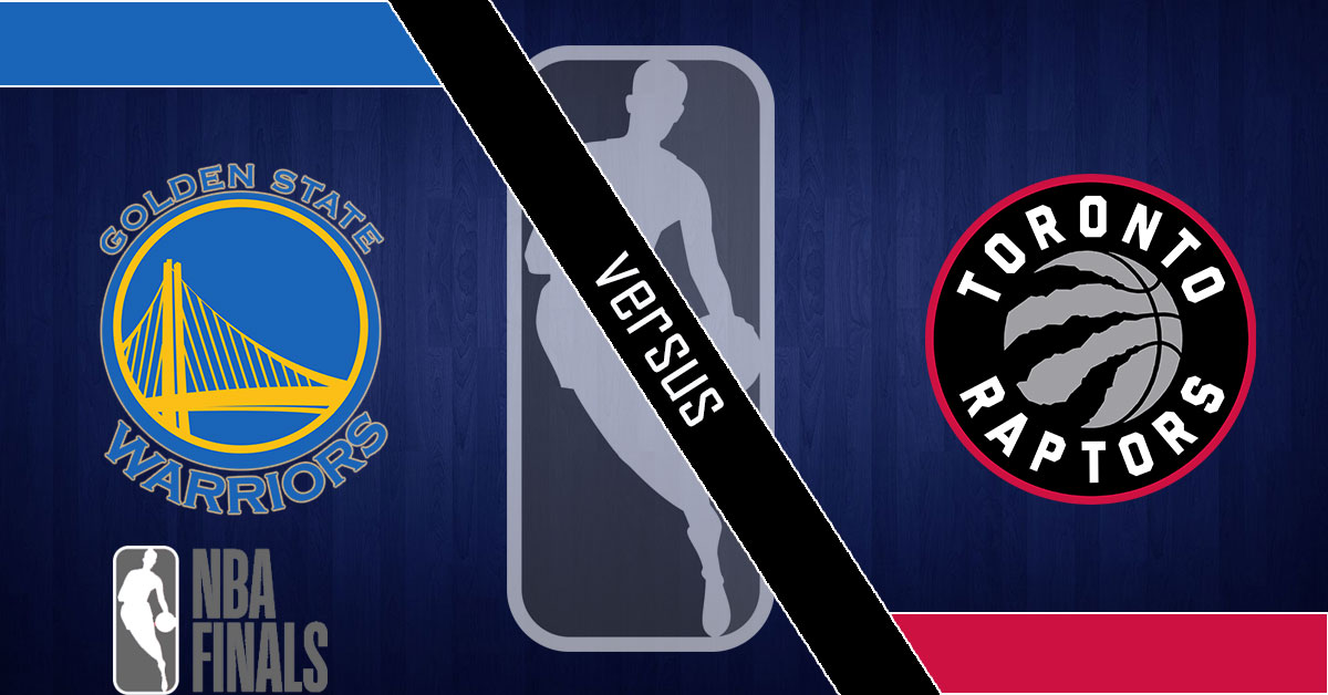 NBA Finals Game 1 - Warriors vs Raptors logo