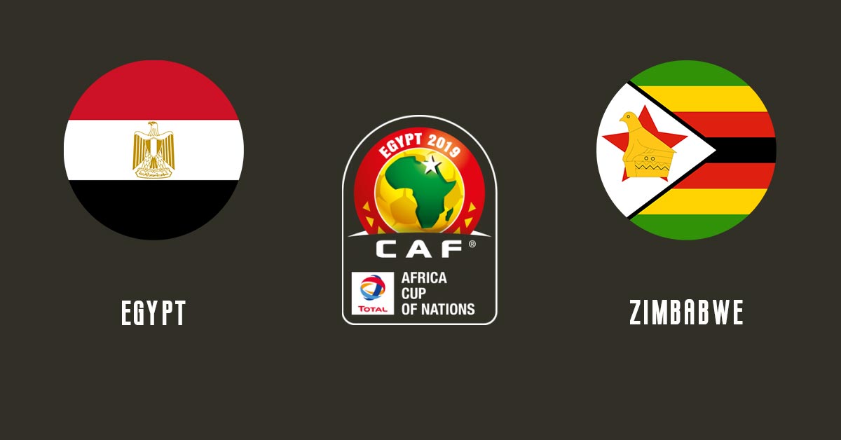 Egypt vs Zimbabwe Africa Cup of Nations 2019