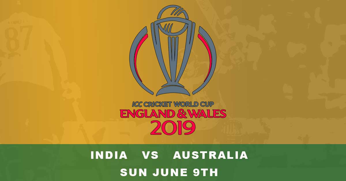 India vs Australia ICC Cricket World Cup Logo