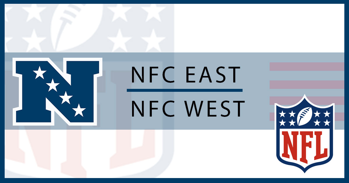 NFC East and West Division 2020