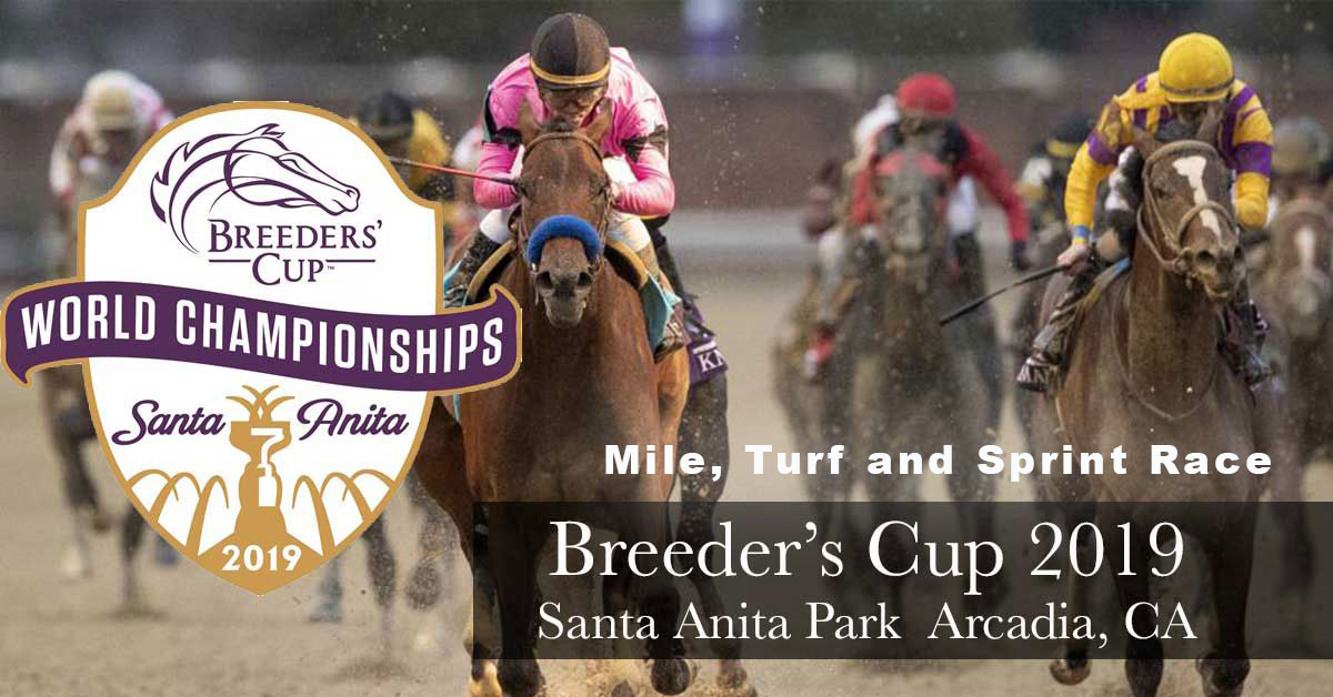 2019 Breeders Cup Mile, Turf and Sprint Betting Odds