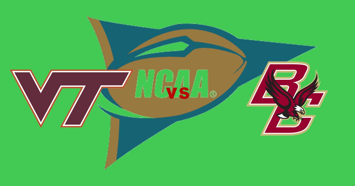 NCAAF Virginia Tech vs Boston College 8-31-19