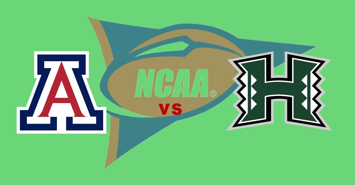 Arizona Wildcats vs Hawaii Warriors 8/24/19 Betting Odds