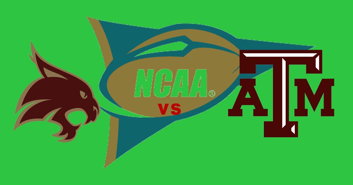 Texas State vs Texas A&M 8/29/19 NCAA Bettings Odds