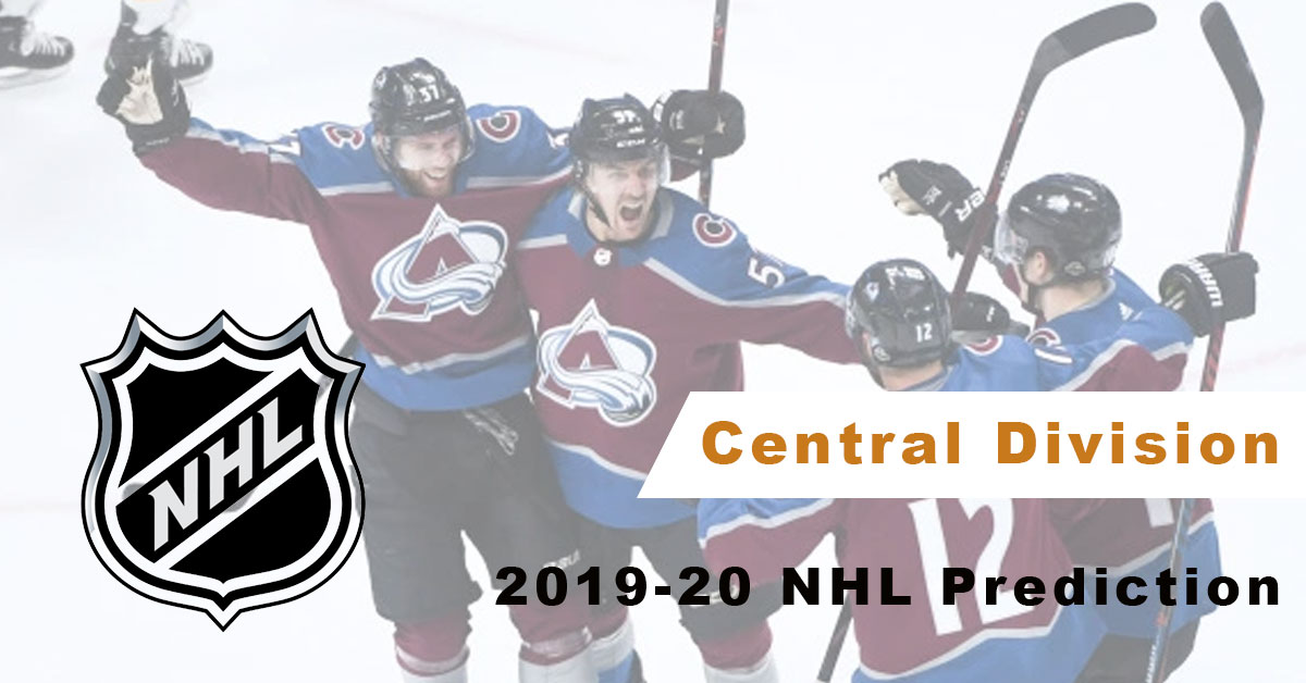 2019-20 NHL Central Division Prediction