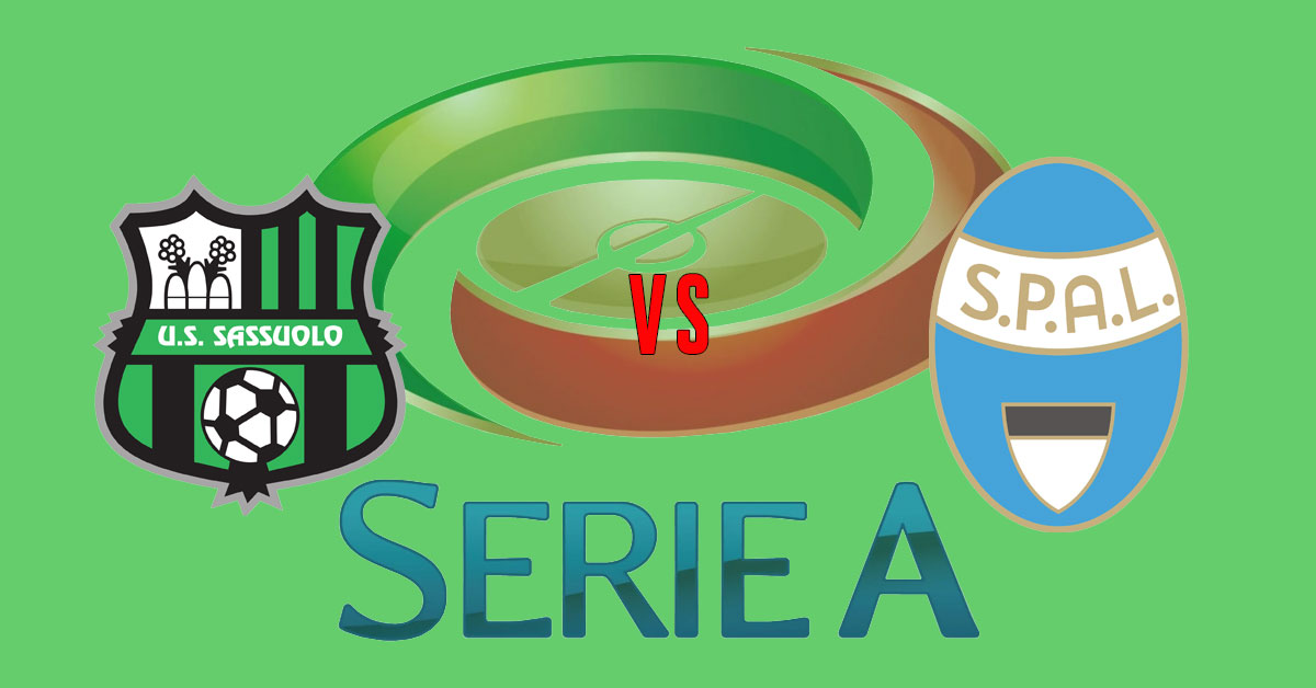 Sassuolo vs SPAL 9/21/19 Serie A Betting Odds and Pick