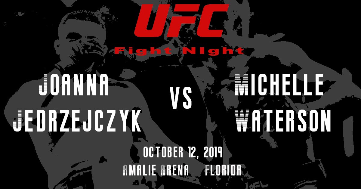 UFC Fight Night: Joanna vs Waterson Odds