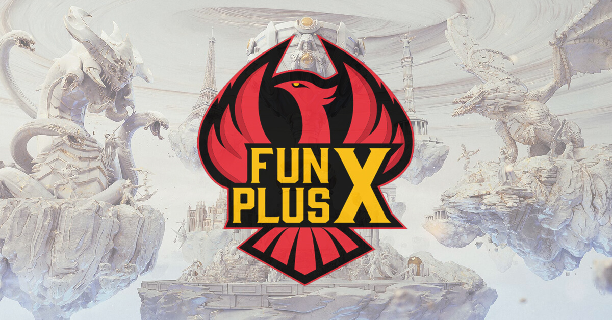 FunPlus Phoenix Logo - 2019 League of Legends Worlds Background