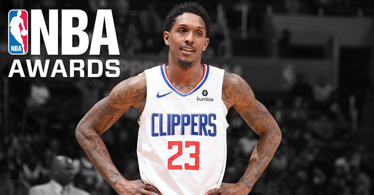 Lou Williams, Los Angeles Clippers - NBA Awards Logo