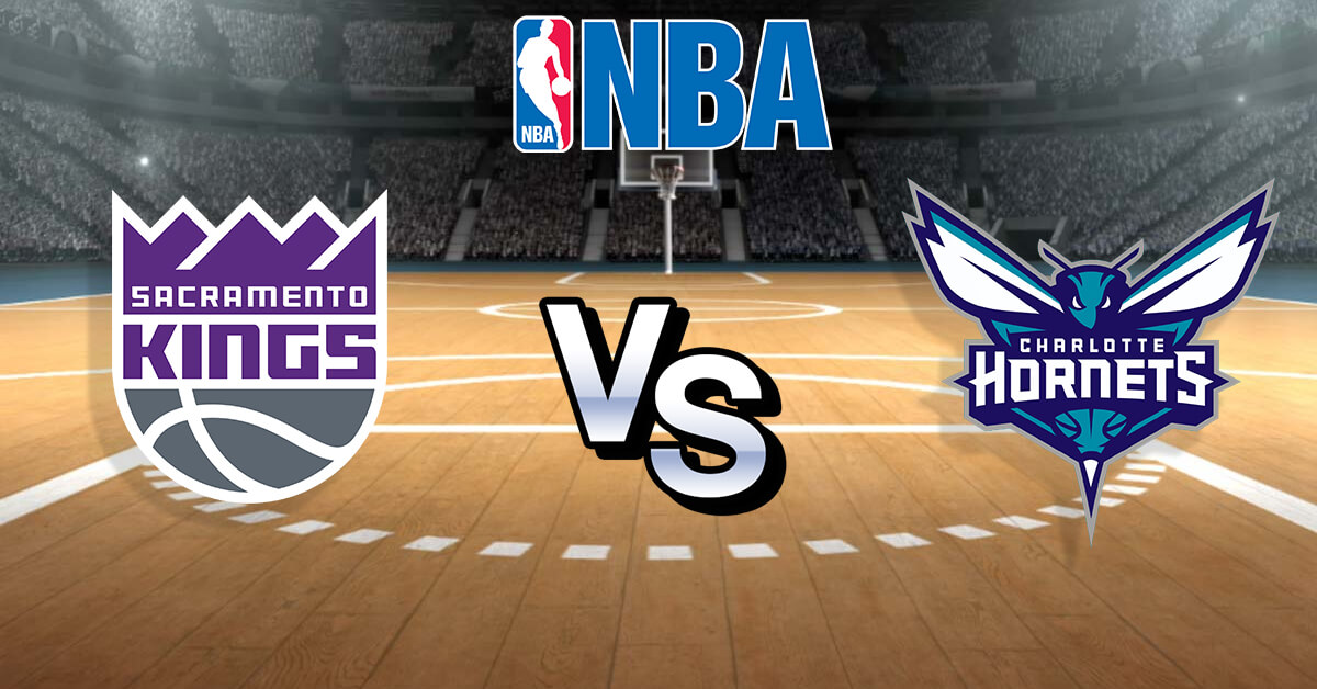 Sacramento Kings vs Charlotte Hornets Logos - NBA Logo