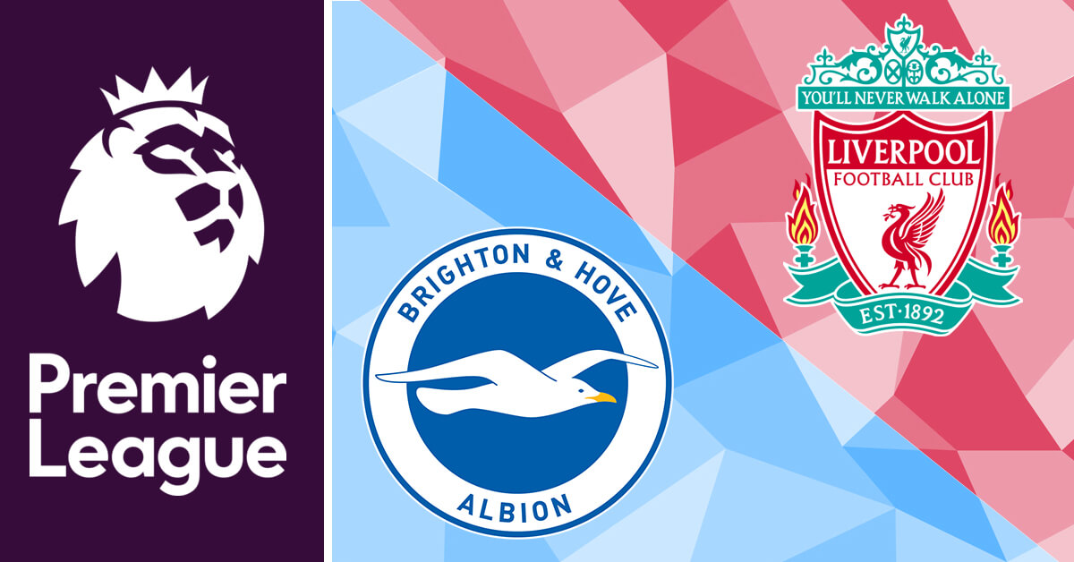 Brighton vs Liverpool Logos - Premier League Logo