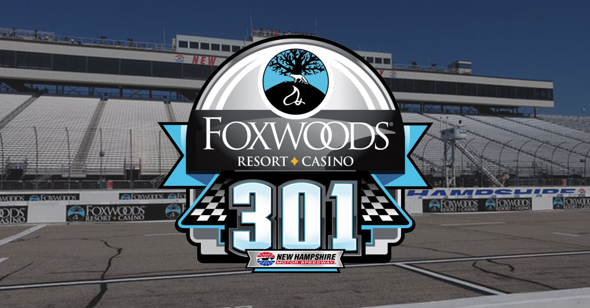 Foxwood Resort Casino 301 Logo - New Hampshire Motor Speedway