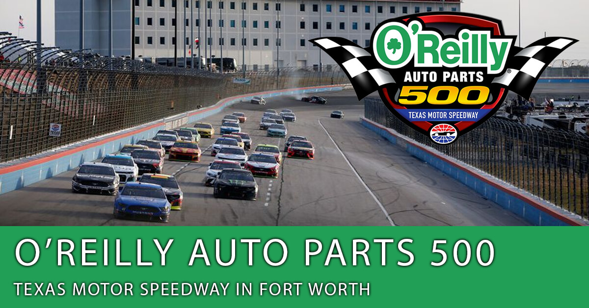 NASCAR Race at the Texas Motor Speedway - O’Reilly Auto Parts 500 Logo