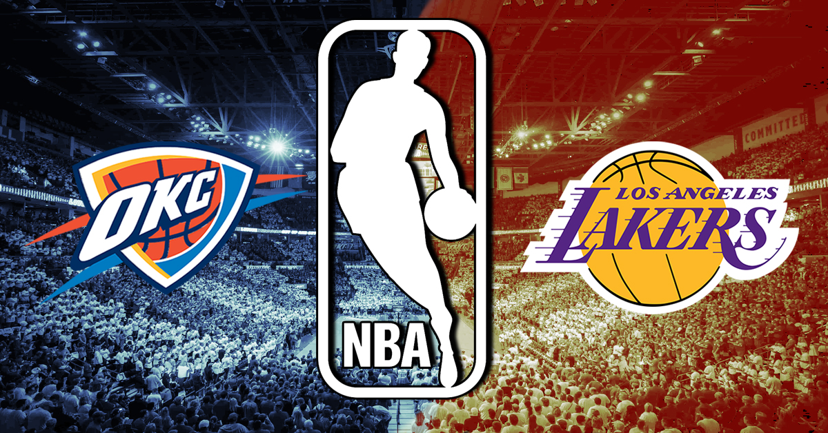 Oklahoma City Thunder vs Los Angeles Lakers 02/08/21 NBA