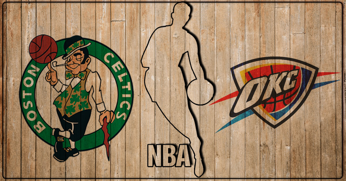 Boston Celtics and Oklahoma City Thunder Logos - NBA Logo