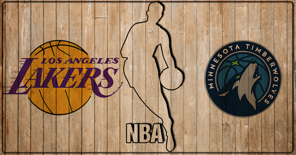 LA Lakers Minnesota Timberwolves NBA